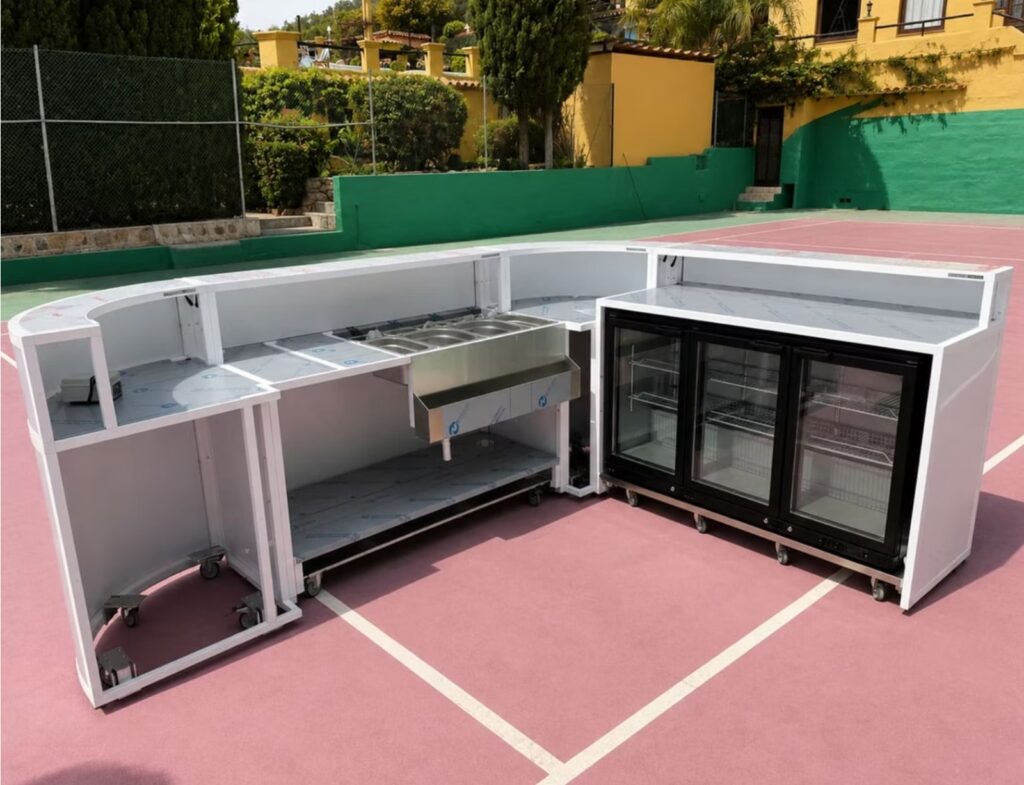 barras modulares para bares. Station Deus para barra profesional