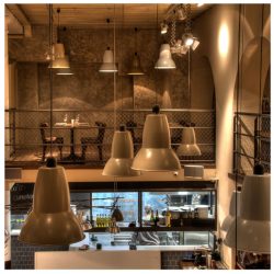 Diseño y decoracion de restaurante La puntaul Iluminacion anglepoise