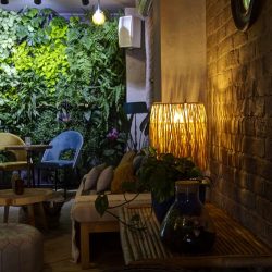 Mobiliario para patio interior 