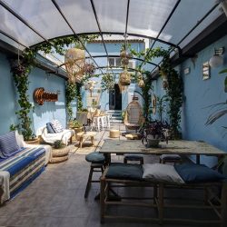 Decoración patio interior 