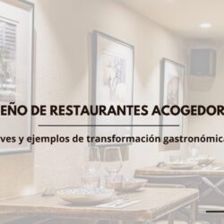 Decoracion de restaurantes acogedores a través de elementos de transformación gastronomica.