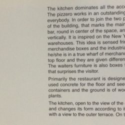 diseño y decoración de restaurante Los soprano Libro Space+ texto